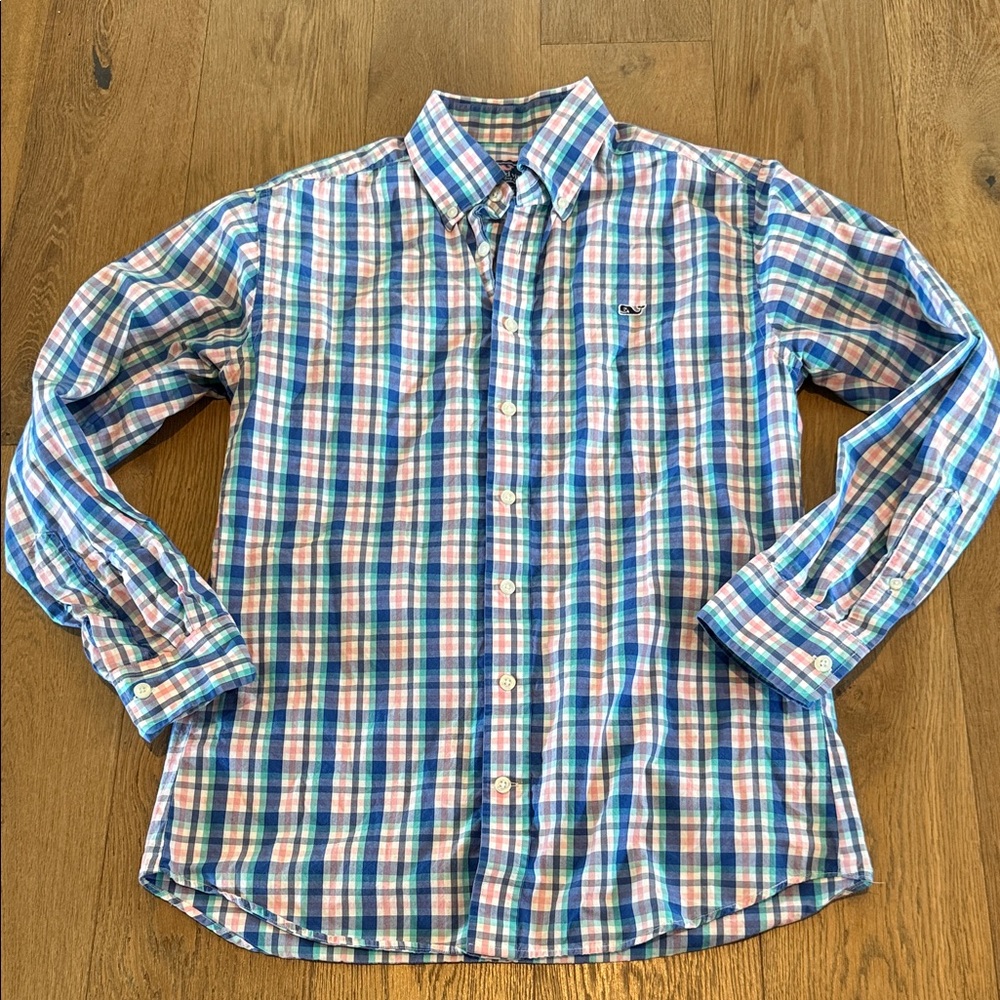 Vineyard Vines Slim Fit Whale Shirt - M